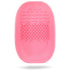 Silicon Makeup Brush Cleaning Mat Makeup Brush Cleaner Pad with Back Strap Cosmetic Brush Cleaning Mat Portable Washing Tool for Makeup (Pink)...