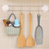 EZ Kitchen Dish Squeegee Kitchen with Silicone Food Strainer Long Grips Non-Slip Scrapers for Pots, Pans, Bowls, and Countertops, 2-Pack, Gray...