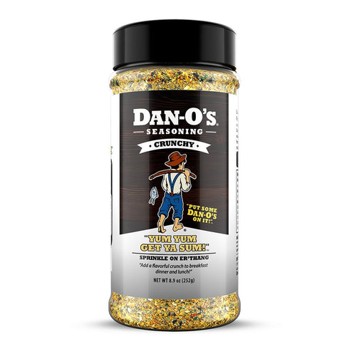 Dan-O’s Seasoning Crunchy | Medium Bottle | 1 Pack (8.9 oz)...