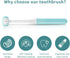 Three Sided Toothbrush, Autism Sensory Toothbrush, Kids Travel Toothbrushes, 3 Sided Brush Head Soft Bristle for Kids Gentle Clean Teeth Gum Care(...