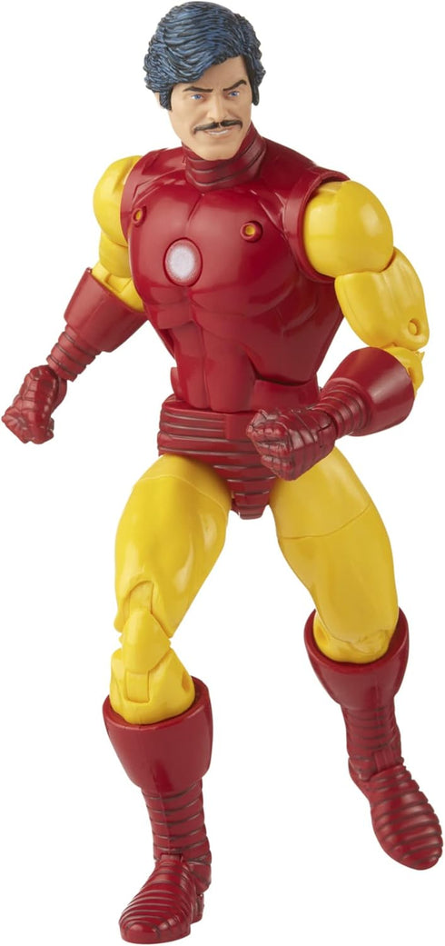 Marvel Hasbro Legends Series 20th Anniversary Series 1 Iron Man 6-Inch Action Figure Collectible Toy, 9 Accessories F3463 Multi...