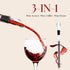 Wine Chiller Stick, Stainless Steel Wine Cooler Stick Chills Wine & Keeps It Cool, Rapid Bottle Chilling Rod for Cooling & Aerating, Iceless Wine ...
