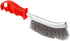 SH-RuiDu Wire Scratch Brush for Cleaning Rust, Heavy Duty 0.3mm Stainless Steel Wire Scratch Brush with Plastic Handle Rust Remover Brush for Rust...