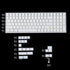 YMDK 120 Keys ABS ANSI ISO 1.5mm Blank Milk Fog OEM Profile Shine Through Keycap for MX Mechanical Keyboard RGB GK61 96 84 68 108 87...
