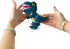 Plush Dinosaur Stuffed Animals Tyrannosaurus Rex Keychains Ornaments Pendant Key Ring Blue...