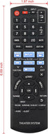 New N2QAYB000694 Replace Remote Fit for Panasonic DVD Home Theater Sound System SC-XH70 SA-XH70 SC-XH170 SA-XH170 SB-HF171 SB-HC171 SB-HS171 SB-HW...