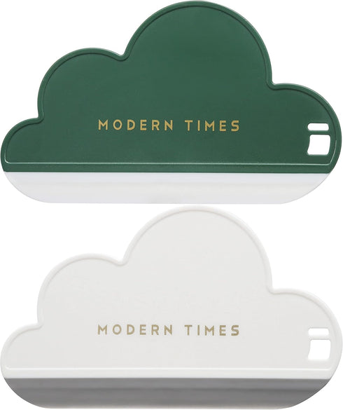 2 Pack Silicone Squeegees with Water Blades Wiper Board Compact Cleaner for Home Kitchen Countertop Car Window Bathroom Mirror,Green White...