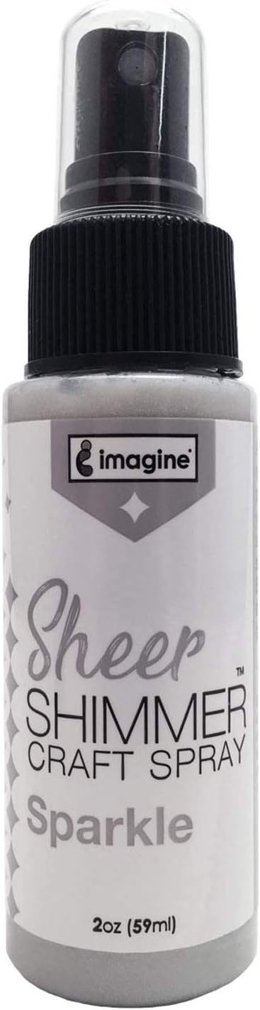 Imagine Crafts Sheer Shimmer Spritz Spray, Sparkle (Packaging May Vary)...