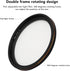Adjustable Starlight Filter, Coating Filter Kit with Double Frame Rotation Design, Waterproof Camera Lens Effects Filters for Night Scenery Jewelr...