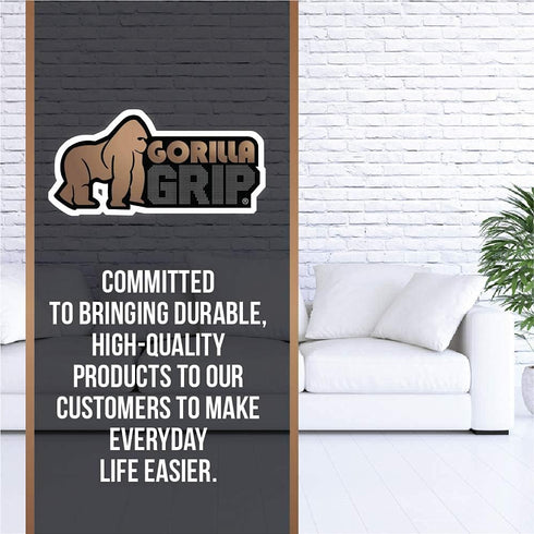 GORILLA GRIP Non Slip Couch Gripper, Prevents Couches from Sliding and Holds Bed in Place, Pad Grips Beds, Sofa, Mattresses, Chair Cushions and He...
