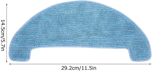eecoo Replacement Parts for Vacuum Cleaner Mop for Ilife V8 Sweeping Robot, 5 Microfiber Mop Replacement Kits, Strong Power and Long Service Life...