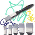 Barvotti Silicone Color Shaper Brush (Mottler) - a Flat Sharp-Edged Flexible Tool to Apply, Move and Remove Acrylic Paints and Water Based Medium ...