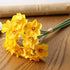 Artificial Daffodils Flowers Fake Spring Flower Silk Flower Arrangement for Home Wedding Table Decor 15.8 Inches, Yellow...