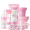 Skincare Gifts For Women,5PCS Cherry Blossom Skin Care Sets & Kits for Dry Skin,Sakura Skin Care Set with Essence,Mud Mask,Facial Cleanser,Eye Cre...