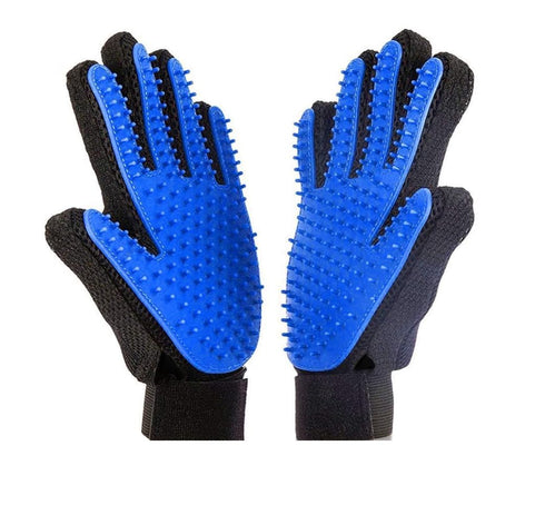 Dog Grooming Gloves for Cats and Dogs, Soft Rubber Pet Grooming Gloves with Comfortable Handle for Cleaning Dirty Paws, Dirty Dog Brushing Gloves ...