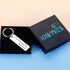 KINMES Dont Do Stupid ShitKeychain for Teen Boys Girls Granddaughter Grandson, Granddaughter Grandson Gifts from Grandma,Don't Do Stupid Sht Love ...
