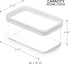 BINO | Food Storage Containers - 900ML | THE SNAP+COLLECTION | Airtight Storage Containers with Lids | Kitchen & Pantry Organization | Kitchen Con...