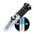 Wine Refractometer,V-Resourcing Hand Held Brix/Alcohol Refractometer with ATC for Wine Making Homebrew Kit, Dual Scale(Brix 0-40%, Alcohol 0-25%)...