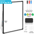 MaxGear Double-Sided Dry Erase Board for Wall, 16"x12" Hanging Whiteboard, Small White Board with 3 Markers&4 Magnets, Portable for Students - Pla...