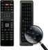 XRT500 Replace Dual Side TV Remote Control fit for VIZIO Smart LED with QWERTY Back Light Internet APP M43-C1 M43C1 M49-C1 M49C1 M50-C1 M50C1 M502...