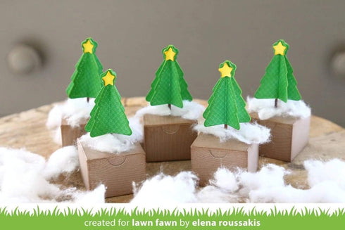 LAWN FAWN Lawn Cuts Custom Craft Die-Tiny Gift Box, White...