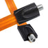 VANTRONIK Flat Coaxial Cable for Windows Ghost Wire Ultra-Thin Soft Window Cable for TV 11.8 inches Long with F Connector...