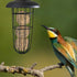 Black Suet Ball Bird Feeder Outdoor Hanging Wire Steel Metal Fat Ball Feeder for Wild Birds...