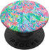 Paisley Like Pattern with Vibrant Color Scheme PopSockets PopGrip: Swappable Grip for Phones & Tablets PopSockets Adhesive PopGrip...