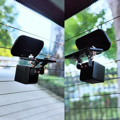 Rear Camera Holder Rear Window Bracket for Most Rear Camera Dash Cam AZDOME PG02S PG17 PG18S PG19X M550 M01 Pro Car Rear Cam for REDTIGER F7N, CHO...
