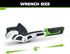 6 Inch Multi-function Adjustable Pipe Wrench,Quick Self-Adjusting, Power Grip for 7-15mm Nuts, Pipes Use?Chromium Vanadium Steel...
