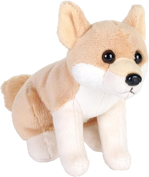 Wild Republic Pocketkins Eco Dingo, Stuffed Animal, 5 Inches, Plush Toy, Made from Recycled Materials, Eco Friendly...