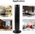 Portable Air Cooler Vertical Bladeless Fan USB Desktop Air Conditioner Fan Mini Cooling Tower Fan for Home Office (Black)...