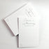 Share a Memory Cards - Minimalist Well Wishes Card - 4 x 6 - Set of 50 - for Celebration of Life, Weddings, Anniversaries, Memorials, Funerals, Bi...