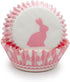 Fox Run Gingham Bunny Paper Muffin and Cupcake Liners, Set of 50 Standard Size Wrappers...