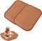 2 Pack Cat Cooling Mat Self Cool Pad Seats Summer Bamboo Rattan Woven Sleeping Rest Mats for Pets Puppy Dog Kitty Kennels Crates Guinea Pig Hamste...