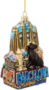 Kurt S. Adler Kurt Adler Barcelona Glass Ornament for Christmas...