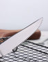 Steak Knife Set, 4-Piece Serrated Steak Cutlery Steak Knife, Silver Stainless Steel Steak Cutlery Knife for Home, Restaurant, Hotel, 22cm...