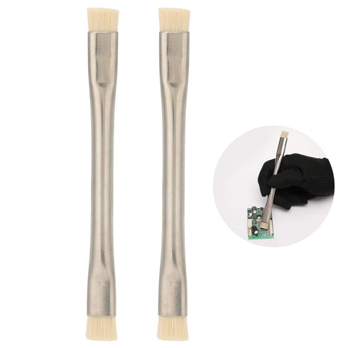 Anti Static Brush 2pcs Electronic Cleaning Brush, Mainboard Motherboard Cleaning Brush ESD Safety Dust Removal Brush Soft Brush for Cleaning Keybo...