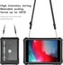ShellBox Case for iPad Mini 5/4 7.9 Inches,Full-Body Protective Bumper Case,with Pencil Holder,Rugged Folding Kickstand,Lanyard,IP68 Waterproof Du...