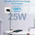 25W Super Fast Samsung A55 A15 A54 Type C Charger USB C Charging Block for Samsung Galaxy A35 S24 A14 5G S23 Ultra S22 S21 FE S20 Z Flip5 Fold5,Wa...