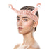 Spa Headband Facial Makeup Head Band Microfiber Soft Coral Fleece Head Wraps Snail Cartoon Cute Hair Accessories Elastic Skincare Hair Band for Wo...