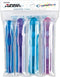Susan Bates 82409 Red Heart Crystallites Acrylic Crochet Hook Set, Size L11/M13/N15/P16...