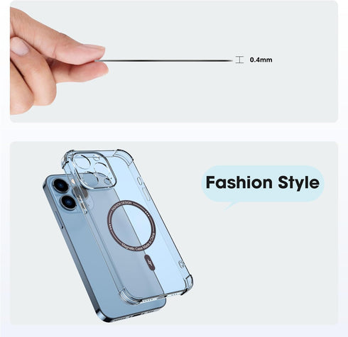 Magnetic Ring for Phone Case 2pack?Universal Magnetic Ring Sticker Support Wireless Charging Magnetic Adapter Ring Compatible with All Phones & Ca...