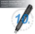 1 PC Car Brake Fluid Test Pen, Hydraulic Oil Moisture Analyzer Troubleshooter, Universal Diagnostic Test Tool with 5 LED Indicators, Product Compa...