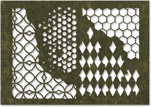 Sizzix Thinlits Die, Mixed Media by Tim Holtz, 4 Pack...