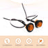 KEING 10 Amber + 10 Red Sealed Waterproof 3/4 Inch Mini Round LED Bullet Side Marker Clearance Lamp Indicator Light Brake Stop Lamp 12V for Traile...