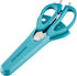 Rachael Ray Professional Multi Shear Kitchen Scissors with Herb Stripper and Sheath, 2 Piece, Agave Blue...