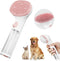 Foaming Soap Cat Bath Brush, Shampoo Foaming Dispenser With Soft Silicone Bristles, Adjustable Pet Clean & Massage Brush for Cats Kitten Grooming ...