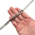 HAHIYO Purse Chain Strap Length 55.1 inches Bright Silver for Shoulder Cross Body Sling Purse Handbag Clutch Replacement Strap Comfortable Flat 0....