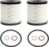 Engine Oil Filter Fits for BMW Mini Cooper Cooper Clubman Countryman Paceman - R55 R56 R57 R58 R59 R60 R61 Replaces# 11427622446 (2 Pcs)...